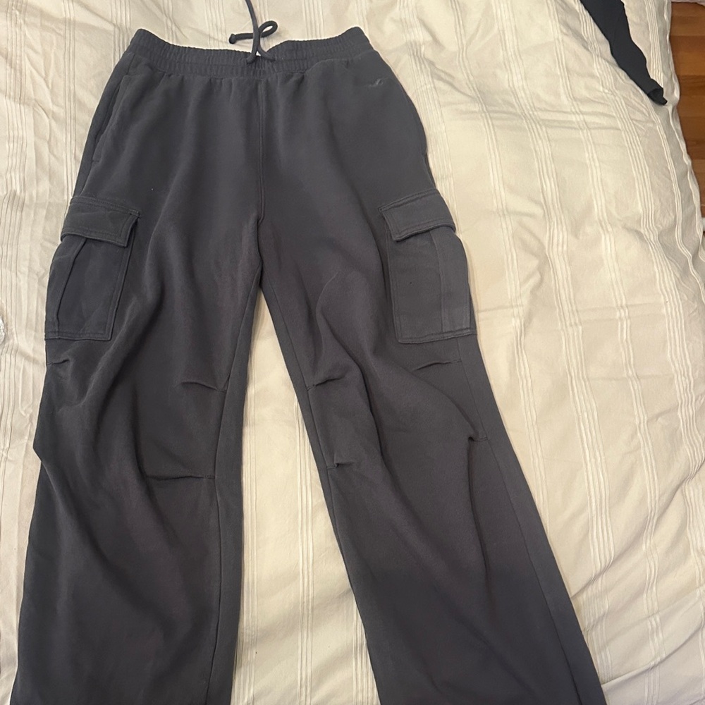 HOLLISTER Women’s Gray Cargo Sweat Pant